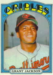1972 Topps Baseball Cards      212     Grant Jackson